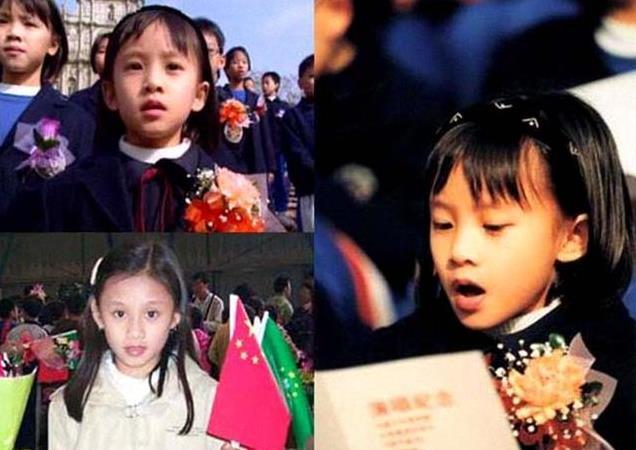 8岁献唱《七子之歌》小女孩容韵琳，近照曝光，已经是2个孩子的妈