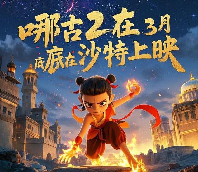 《哪吒2》3月底登陆沙特！全球票房破百亿引热议，影迷热情空前！