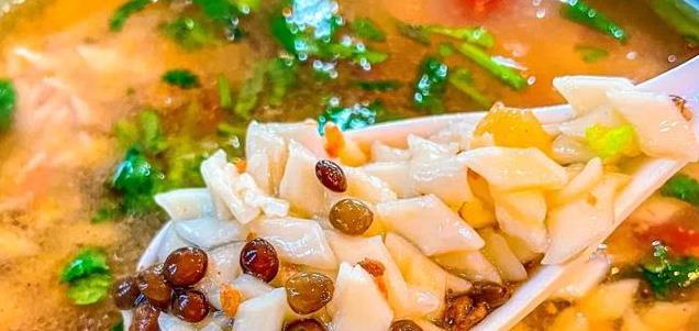 扁豆面旗子，竟然能这么做！新疆回族特色美食的秘密竟是...