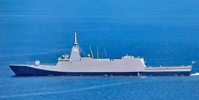日本海上自卫队新型护卫舰“最上”号开始服役