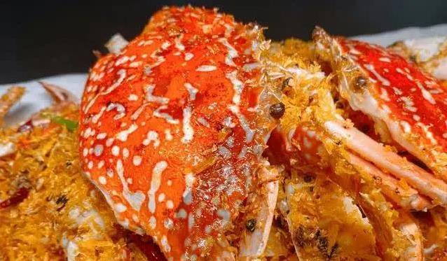 500克螃蟹变身香辣硬菜，避风塘炒蟹超简单，你家也能吃到大厨味