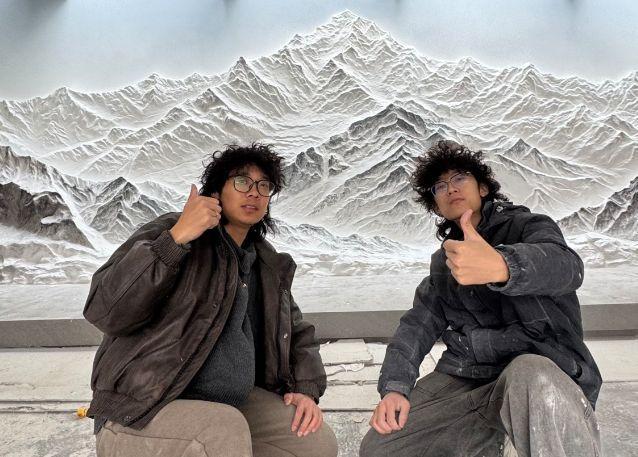 两名00后回应刮腻子年流水超百万 美术生的逆袭之路