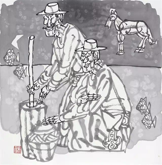 “丝绸之路——从写实到写意”杨晓阳作品暨文献展