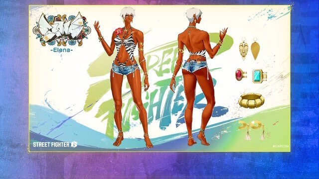 《街头霸王6》Outfit 4服装3月17日上线 酷炫新泳装登场