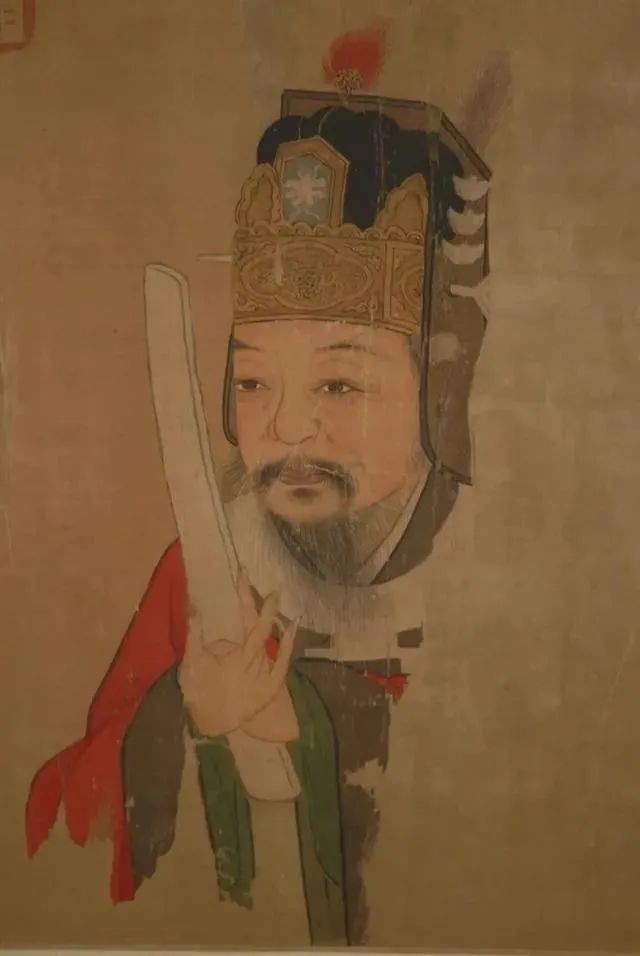 明 佚名《範仲淹畫像》 南京博物院藏