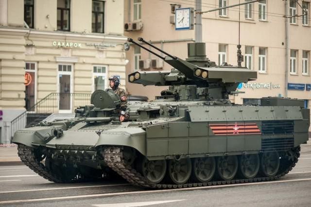 美媒：俄全部9辆“终结者”战车开往俄乌边境方向
