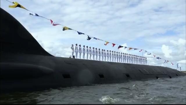 俄罗斯圣彼得堡举行2022海军节阅兵