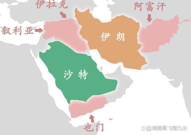 阿拉伯位置世界地图图片