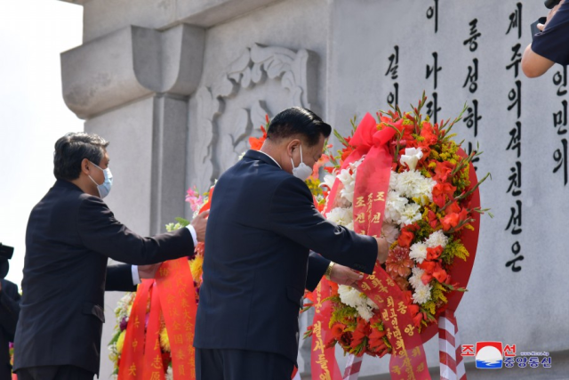 中朝友谊塔内部改造完成 以纪念中国人民志愿军