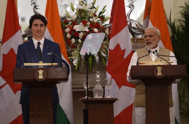 印度驱逐一加拿大外交官 这是两国之间不断升级的争吵的最新进展