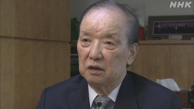 日本前首相海部俊树去世 曾向南京人民致歉