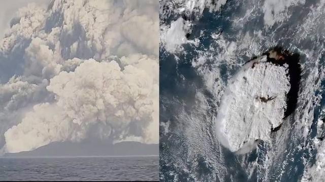 汤加火山喷发造成首例死亡被确认
