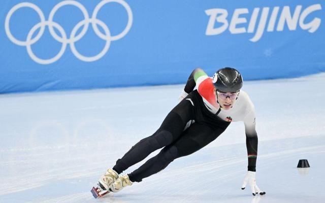 刘少林破速滑1500米奥运纪录