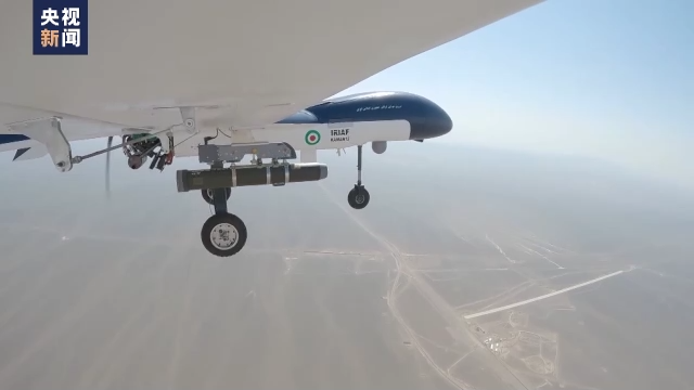 伊朗無人機軍演第二天 多種型號無人機實戰演練