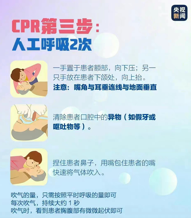男子心跳停1小时医生持续抢救成功 正确进行心肺复苏至关重要