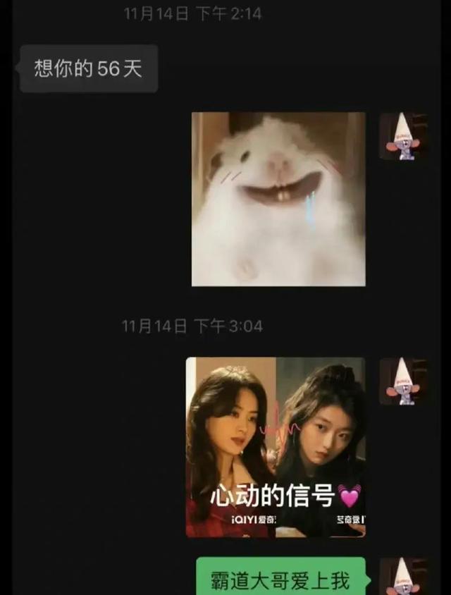 孙千晒和赵丽颖的聊天记录孙千直言霸道大哥爱上她了！磕疯了