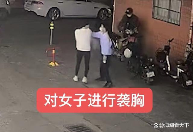 广州一女子疑被小孩当街袭胸，摸完就跑 女子报警，网友：他还是个孩子 千万不能放过