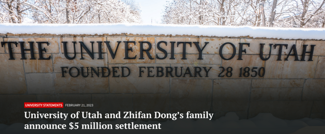 中国留学生遇害案校方赔500万美元 网友：钱再多也换不来命