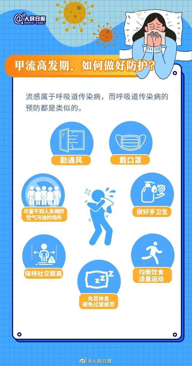 轻型甲流患者一周左右可自愈 专家：接种流感疫苗是最有效的预防手段 防大于治 