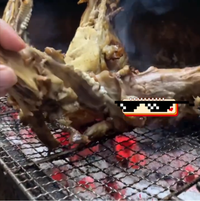 整活儿！医学生吃烧烤解剖猪头 桌上摆满手套、止血钳