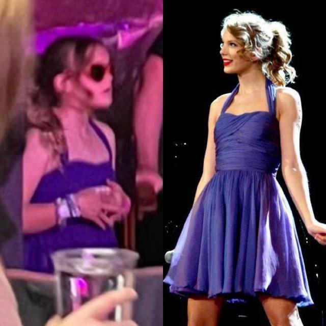 赛琳娜现身霉霉演唱会，模仿霉霉早年妆造应援超有心