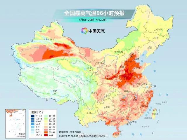 明起40℃高温再袭京津冀 北京、天津、石家庄，5日起最高气温又会飙到37℃及以上
