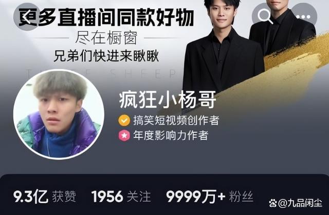 疯狂小杨哥曝光月工资支出达5000万直播带货背后的金山