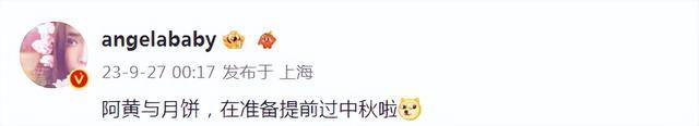 杨颖首晒母子合照，给爱犬起名阿黄引人遐想