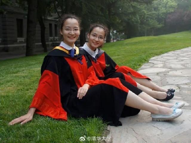 清华双胞胎姐妹花学成后归国任教 都是博导！