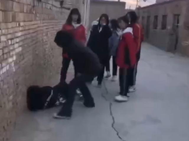 网传榆林一女中学生遭多名同学围殴 当地教体局：正在处理