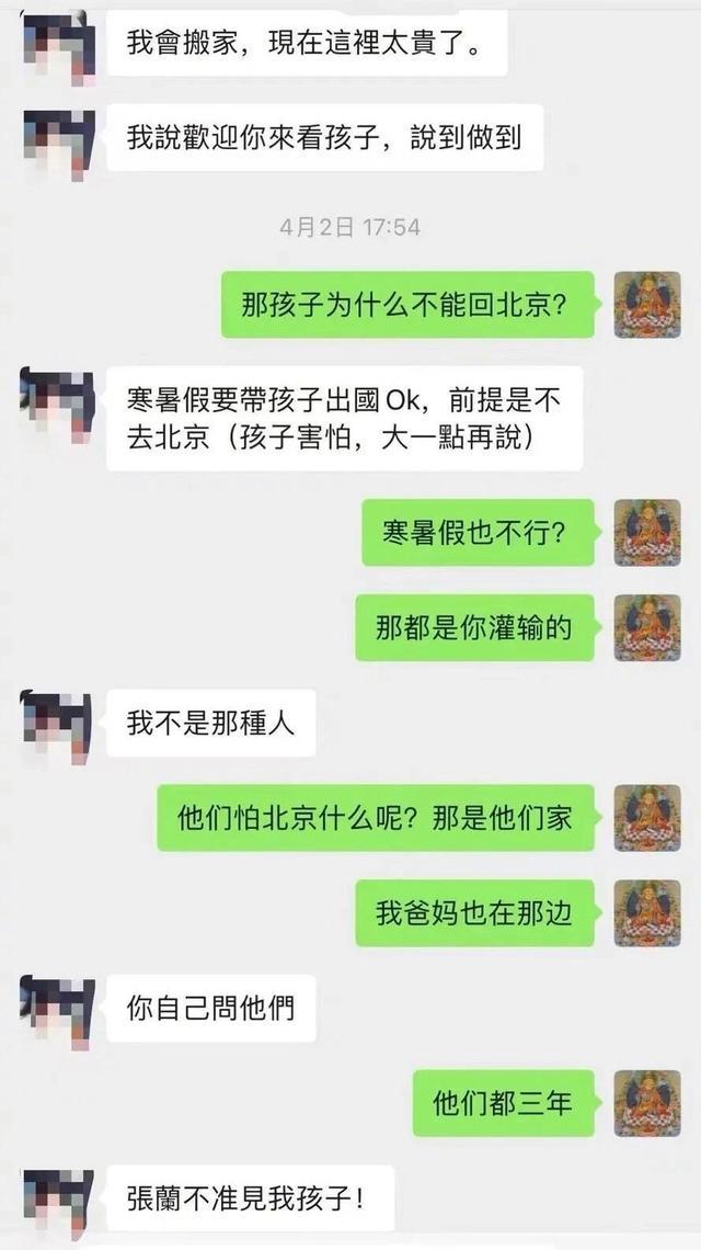 张兰回应汪小菲报警 称被大S故意激怒，强行接走孩子还推倒保姆