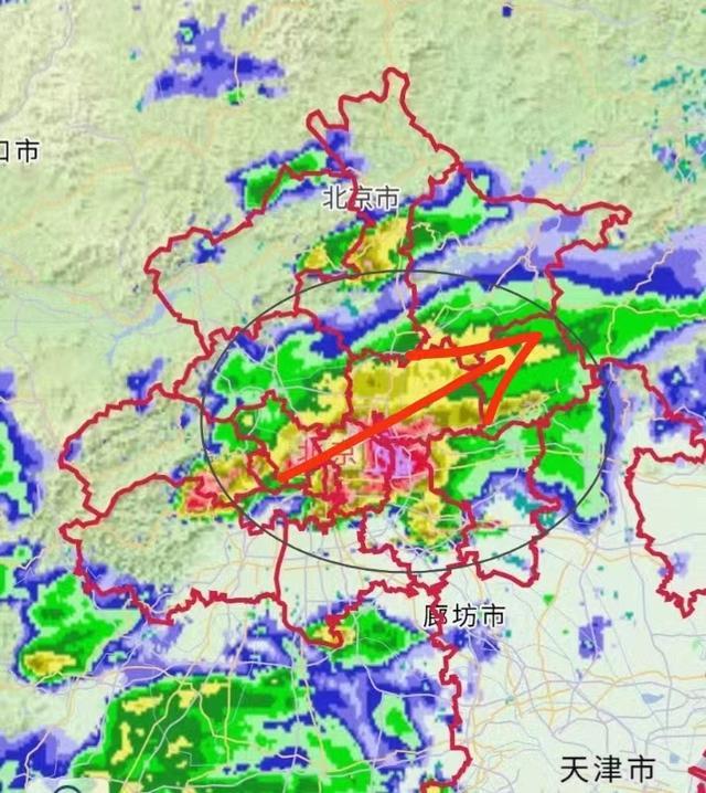 北京下雨