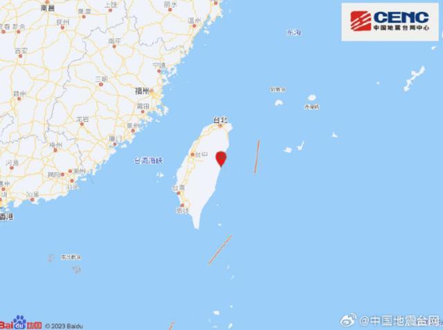 台湾本月初地震已有1000多次余震