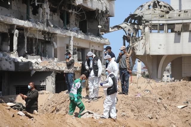 联合国呼吁调查加沙医院惊险大量尸体