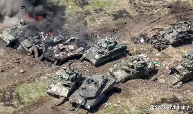 俄将展出缴获的西方援乌军事装备 豹2A6坦克领衔