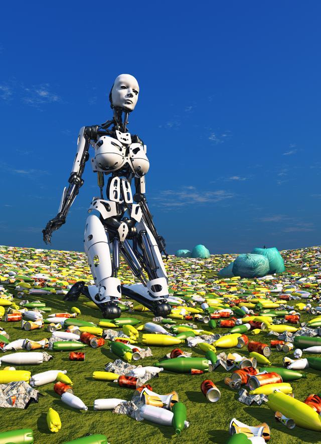 走红的“机器人太奶”约80万一台 外观引争议，内在蕴实力