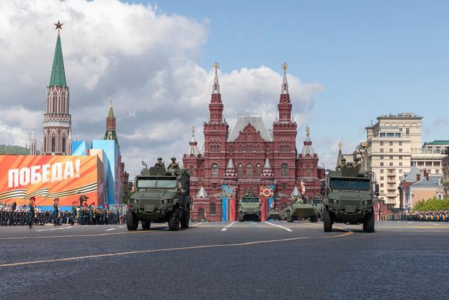 莫斯科举行胜利日阅兵式彩排 纪念卫国战争79周年