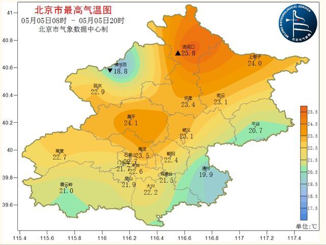 立夏过后本周北京晴热为主，今明两天午后到傍晚西部山区有雷阵雨！