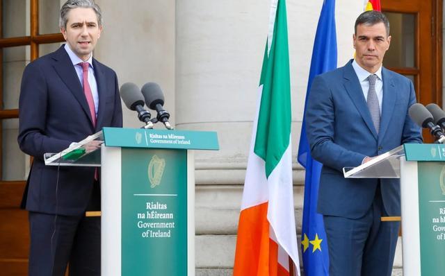 西班牙和爱尔兰承认巴勒斯坦国 欧洲国家相继支持
