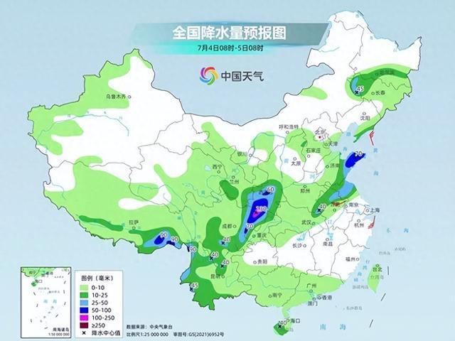 山东河南等地有大暴雨