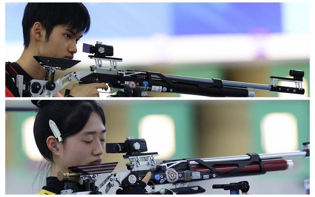 中国代表团连续两届奥运会收获首金 00后神枪手续写辉煌