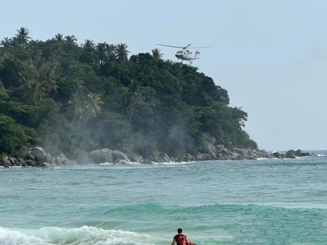 中国游客普吉岛游泳失踪 至今未找到 搜救持续进行