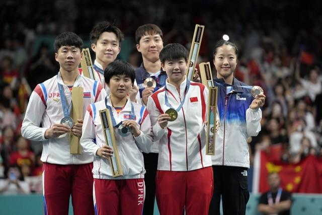 朝鲜混双组合曾向中国队学过球技 力争未来金牌