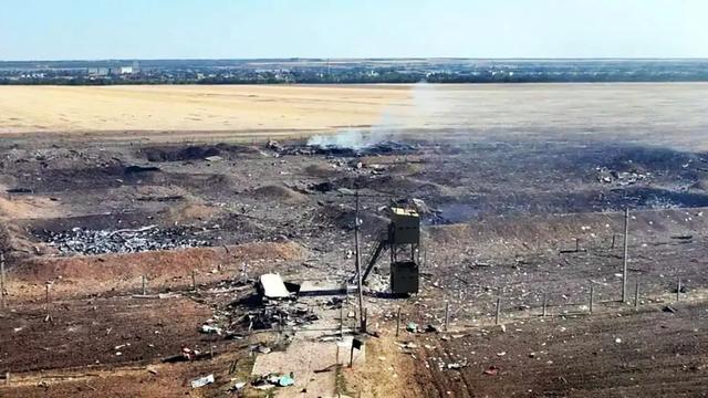 弹药库殉爆！俄一空军基地遭严重破坏