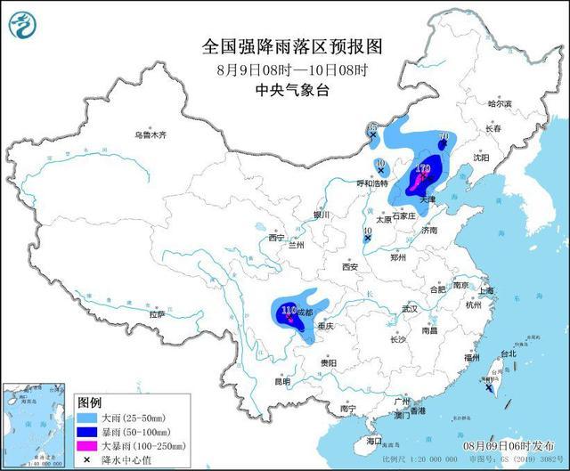 华北东北有强降雨！南方大部地区高温持续