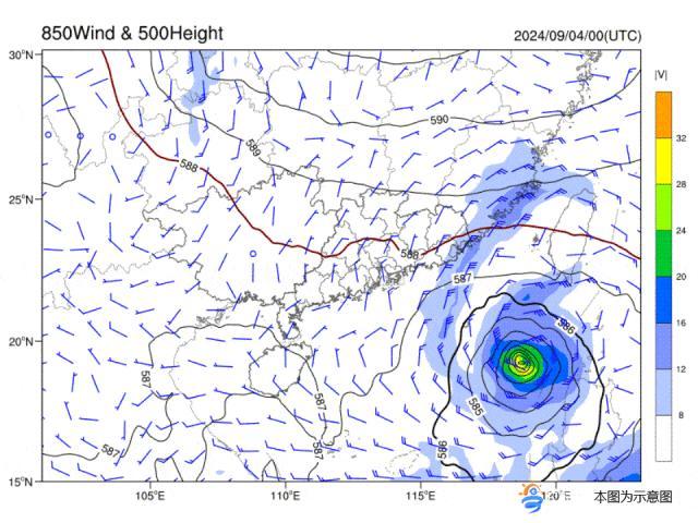 台风摩羯中心最大风力超16级 华南沿海严阵以待
