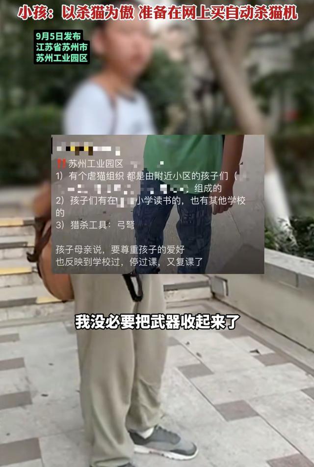 小孩以虐猫为傲，母亲:尊重爱好；家庭教育何去何从？