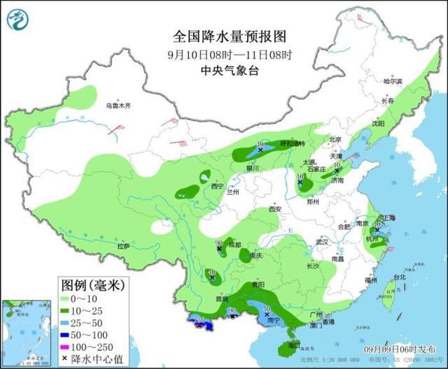 摩羯”残余云系影响云南广西：多地将迎强降雨