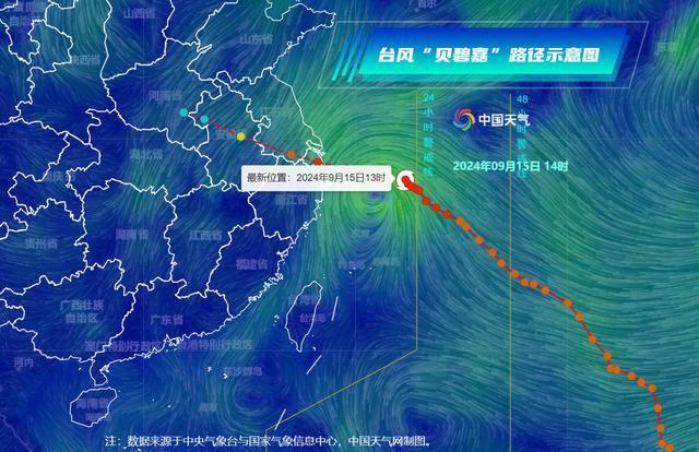 贝碧嘉将是典型的子弹型台风