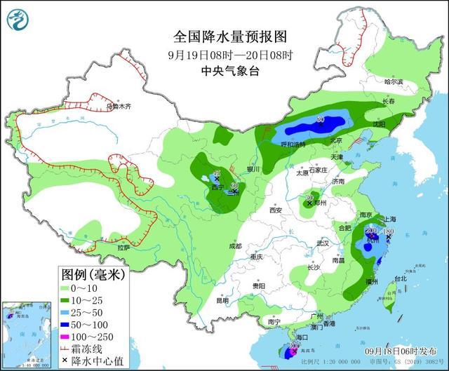 三台风共舞北、东、南 塞北阴雨连三日 多地面临暴雨考验